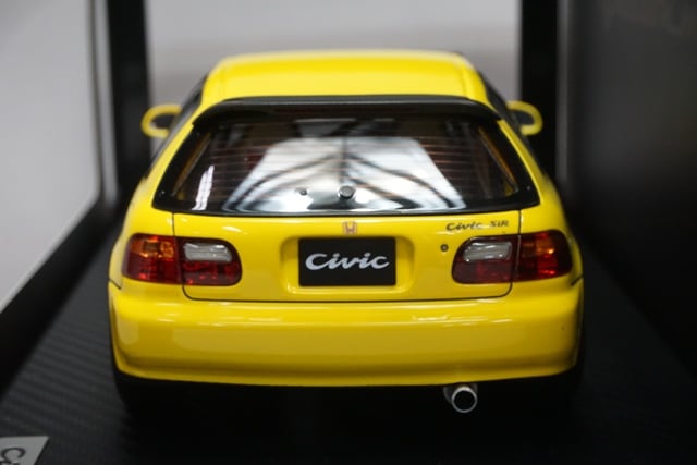 1:18 ignition model IG3044 Honda Civic (EG6) Yellow