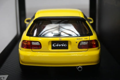 1:18 ignition model IG3044 Honda Civic (EG6) Yellow