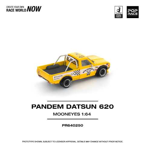 [ Pre-order ] PR640250 POP RACE 1:64 Pandem Datsun PANDEM DATSUN 620 MOONEYES