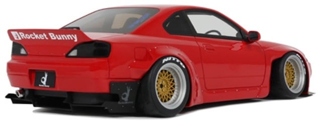 OTM1115 OttO 1;18 Nissan Rocket Bunny Silvia S15 2014 (Red) *Worldwide Limited Edition