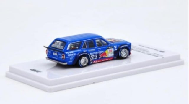 IN64-RX3P-TAS25 INNO Model 1:64 Mazda RX3 Station Wagon 1976 MAD MIKE TAS2024 Exhibition Vehicle