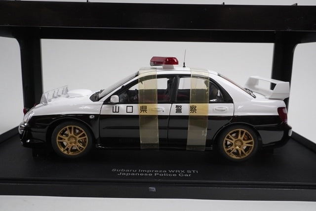 1:18 AUTOart 78656 Subaru Impreza WRX STI Police Car model car