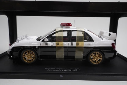 1:18 AUTOart 78656 Subaru Impreza WRX STI Police Car model car