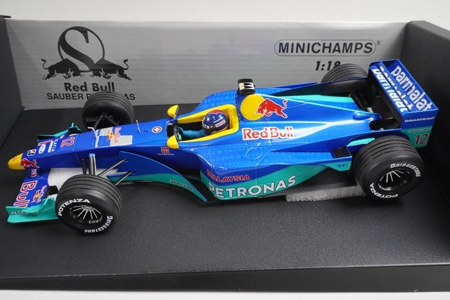 1:18 MINICHAMPS 180990012 Red Bull Sauber Petronas C18 1999 #12 P. Diniz model car