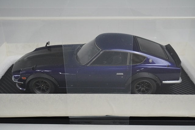 1:18 ignition model IG0359 Nissan Fairlady Z S30 Blue model car
