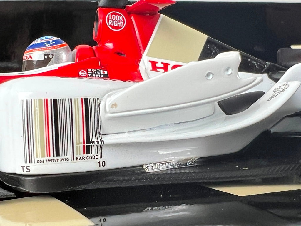 1:43 MINICHAMPS 400040010 B.A.R Honda 006 #10 Takuma Sato model car