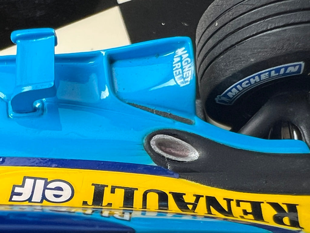 1:43 MINICHAMPS 400020014 Renault F1 Team R202 #14 J. Trulli model car