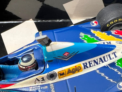 1:43 MINICHAMPS 430970008 Benetton Renault B197 1997 #8 G. Berger model car