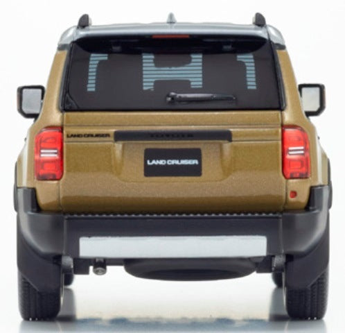 KS03927SG1 KYOSHO 1:43 Toyota Land Cruiser 250 ZX First Edition (Sand/Light Gray)