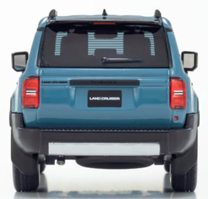 KS03927SB KYOSHO 1:43 Toyota Land Cruiser 250 ZX Optional Wheel Ver. (Smoky Blue)