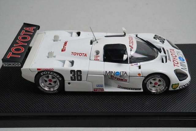 1:43 EBBRO 43789 Toyota Tom's 88C Test Car White model car