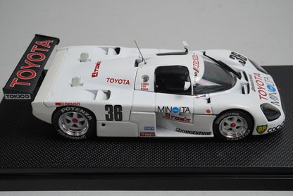 1:43 EBBRO 43789 Toyota Tom's 88C Test Car White model car