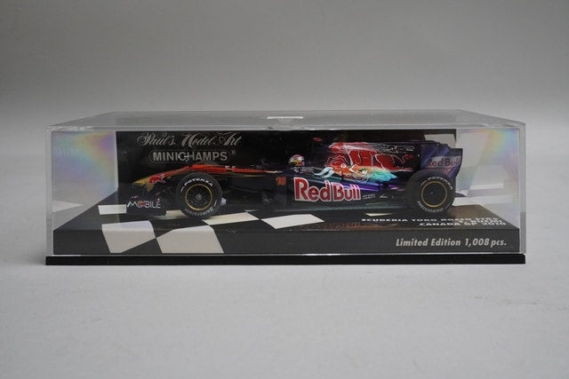 1:43 MINICHAMPS 410100116 Scuderia Toro Rosso STR5 Canadian GP 2010 #16 model car