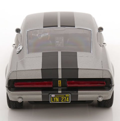 [ Pre-order ] KKDC120171 KK scale 1:12 Ford Mustang Shelby GT500 Eleanor 1967 Gray Metallic/Black