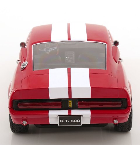 [ Pre-order ] KKDC120173 KK scale 1:12 Ford Mustang Shelby GT500 1967 Red/White