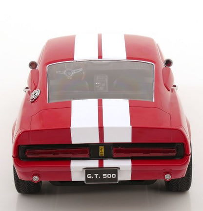 [ Pre-order ] KKDC120173 KK scale 1:12 Ford Mustang Shelby GT500 1967 Red/White
