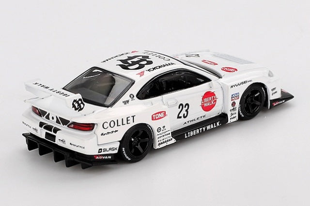 MGT01054-BL TSM MINI-GT 1:64 Nissan LB-Super Silhouette Silvia S15 ATHLETE RHD Blister version