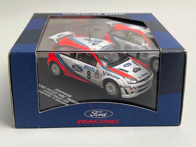 1:43 VITESSE SKM99048 Ford Focus WRC Martini SWEDISH Rally 1999 #8 T. Radstrom F. Gallagher model car