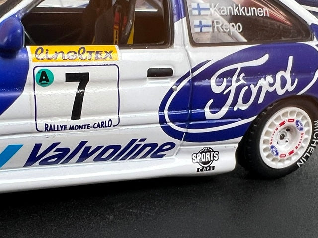 1:43 VITESSE V98097 Ford Escort WRC MONTE CARLO Rally 1998 #7 J. Kankkunen J. Lepo model car