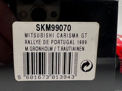 1:43 VITESSE SKM99070 Mitsubishi Carisma GT PORTUGAL Rally 1999 #2 M. Gronholm T. Rautiainen model car