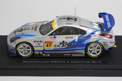 1:43 EBBRO 43813 Nissan Kitchohozan Direzza Z Super GT 2006 #47 model car