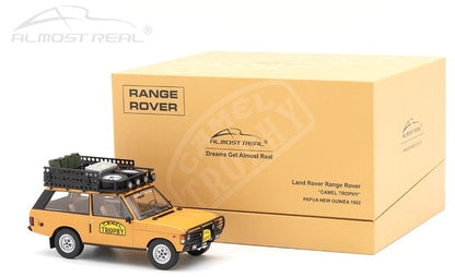 410106 Almost Real Model 1:43 Range Rover "Camel Trophy" Papua New Guinea - 1982