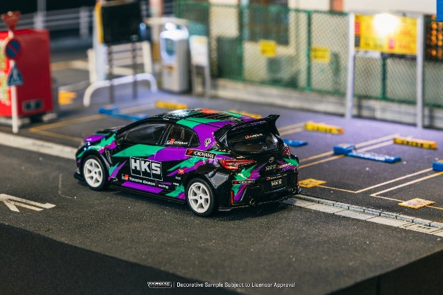 [ Pre-order ] T64G-066-HKS Tarmac Works 1:64 Toyota HKS Toyota GR Corolla