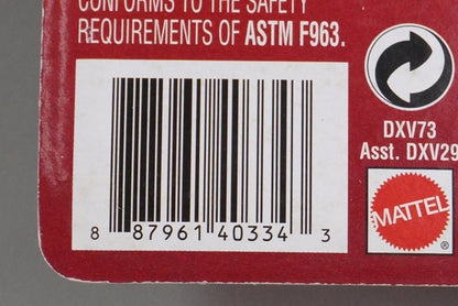 Mattel Cars 3 Cigarette Blister Edition model car