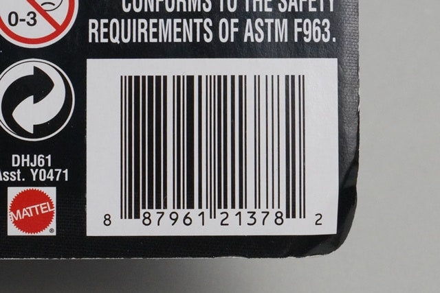 Mattel Cars Jerome Lamped Blister Pack model car