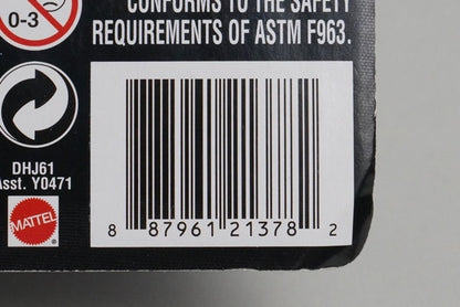 Mattel Cars Jerome Lamped Blister Pack model car