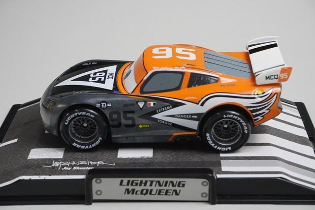 Disney Store Cars Lightning McQueen Jay Shuster Custom model car