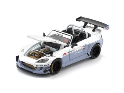 [ Pre-order ] PR640300 POP RACE 1:64 Pandem S2000 White