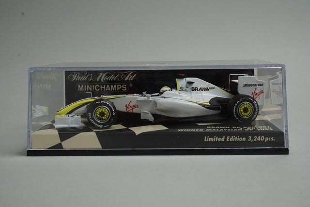 1:43 MINICHAMPS 400090222 Brown GP Malaysian GP 2009 #22 model car