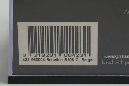 1:43 MINICHAMPS 433960004 Qantas Benetton Australian GP 1997 #4 model car