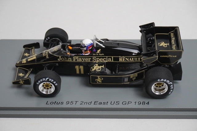 1:43 Spark S7290 Lotus 95T East American GP 2nd 1984 #11 model car