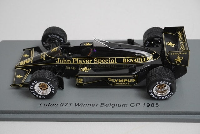 1:43 Spark S7154 Lotus 97T Belgian GP Winner 1985 #12 model car