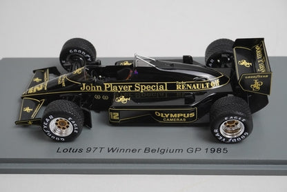 1:43 Spark S7154 Lotus 97T Belgian GP Winner 1985 #12 model car