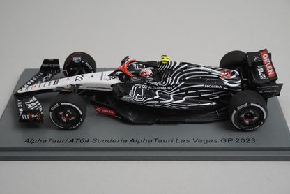 1:43 Spark S8943 AlphaTauri AT04 Scuderia Las Vegas GP 2023 #22 model car