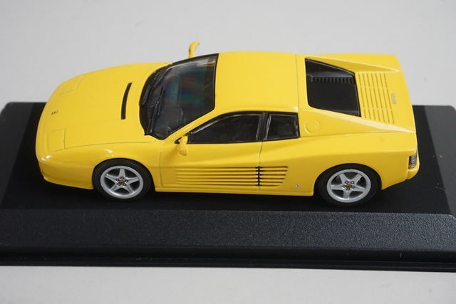 1:43 MINICHAMPS MIN072501 Ferrari 512TR Yellow model car