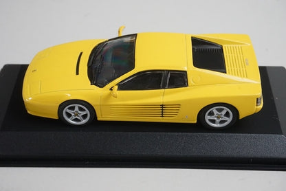 1:43 MINICHAMPS MIN072501 Ferrari 512TR Yellow model car