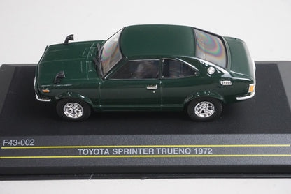 1:43 First 43 F43-002 Toyota Sprinter Trueno 1972 Green model car