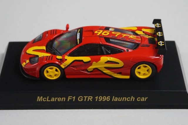 1:64 KYOSHO McLaren F1 GTR Racing Collection 1996 Launch Car model
