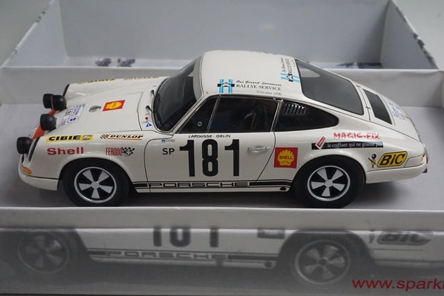 1:18 Spark 18S027 Porsche 911 R Tour de France 1969 #181 model car