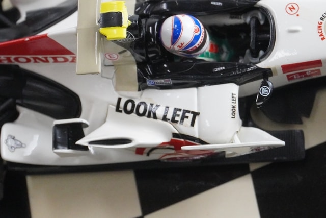 1:43 MINICHAMPS 400060036 Honda Racing F1 Team RA106 2006 #36 model car