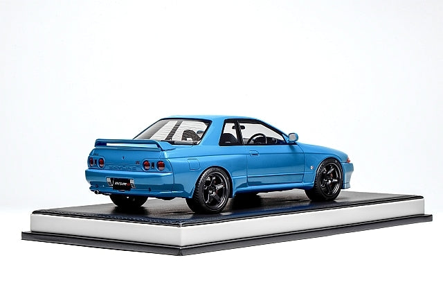 MH029CB MOTORHELIX 1:18 Scale Nissan Skyline GT-R (R32) Customized Version Cyan Blue