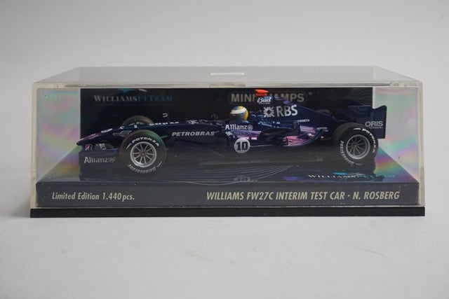 1:43 MINICHAMPS 400050110 Williams FW27C INTERIM Test Car #10 model car