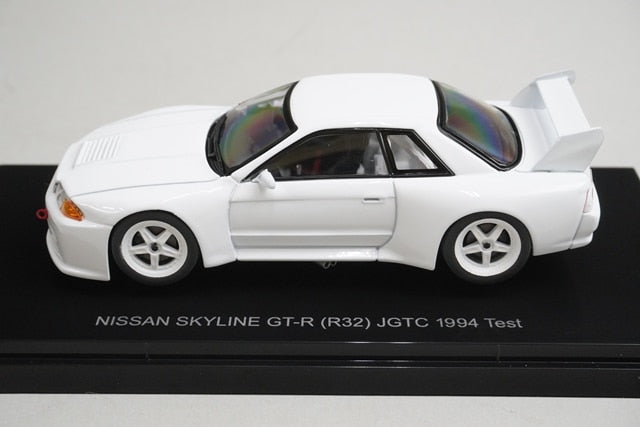 1:43 EBBRO 44306 Nissan Skyline GT-R JGTC 1994 Test White model car