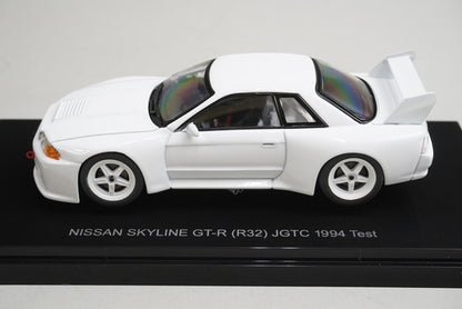 1:43 EBBRO 44306 Nissan Skyline GT-R JGTC 1994 Test White model car