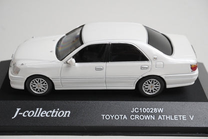 1:43 KYOSHO JC10028W J Collection Special Order Toyota Crown Athlete V Pearl White model car