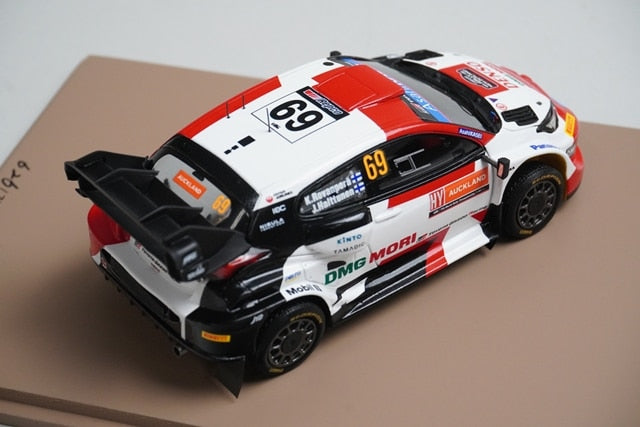 1:43 Spark S6713 Toyota GR Yaris WRC New Zealand Rally 2022 #69 model car